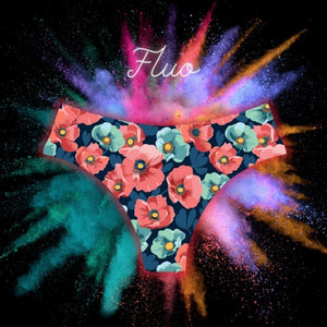 Tanga Flowers Fluo